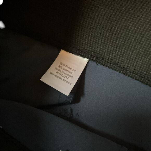 Nine West Straight Ankle Trouser. Navy Blue. Size Large. - Picture 6 of 6